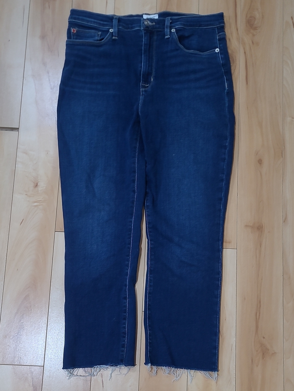 Hudson Jeans Women's Size 30 Blair High Rise Straight Crop Jeans